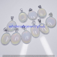 Genuine Opalite 5 Piece Gemstone Wholesale Lot 925 Sterling Silver Pendant