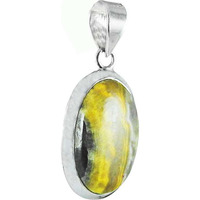 New Awesome Bumble Bee Gemstone Sterling Silver Pendant Jewelry