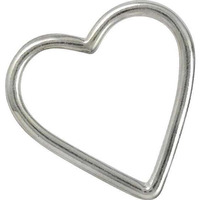 Well-Favoured 925 Sterling Silver Jewelry Heart Pendant