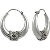 Fantastic Silver Jewelry Hoop Earrings