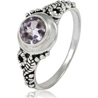 Clinquant!! 925 Sterling Silver Amethyst Ring