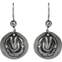 925 Sterling Silver Lord Ganesh Earrings