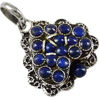 High Work Quality !! 925 Sterling Silver Lapis Pendant