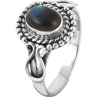 So In Love! 925 Silver Labradorite Ring