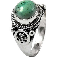 Big Secret Created!! Turquoise 925 Sterling Silver Ring