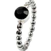 Captivating! Black Onyx 925 Sterling Silver Ring