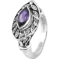 Big Special Moment! Amethyst 925 Sterling Silver Ring