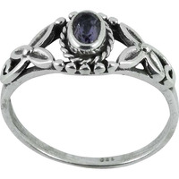 Natural!! Amethyst 925 Sterling Silver Ring