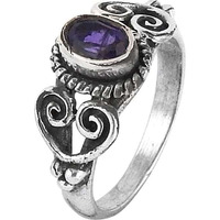 Great Creation !! Amethyst 925 Sterling Silver Ring