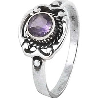 Exclusive !! Amethyst 925 Sterling Silver Ring