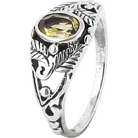 Captivating!! Citrine 925 Sterling Silver Rings