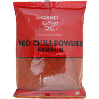 Case of 20 - Deep Red Chili Powder Kashmiri - 200 Gm (7 Oz)