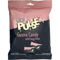 Case of 80 - Pass Pass Pulse Raw Guava Candy 25 Pc - 100 Gm (3.5 Oz) [Fs]
