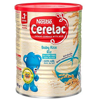 Case of 24 - Nestle Cerelac Rice With Milk - 400 Gm (14 Oz)