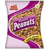 Case of 24 - Jabsons Roasted Peanuts Black Pepper - 140 Gm (4.94 Oz)
