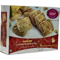 Case of 20 - Karachi Bakery Cashew Biscuits - 400 Gm (14 Oz) [50% Off]