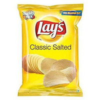 Case of 65 - Lay's Classic Salted Potato Chips - 52 Gm (1.8 Oz)