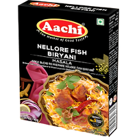 Case of 12 - Aachi Nellore Fish Biryani Masala - 40 Gm (1.4 Oz)