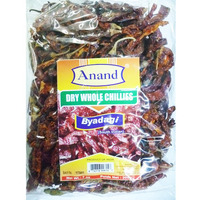 Case of 40 - Anand Dry Whole Chillies Guntur Byadagi - 100 Gm (3.5 Oz)