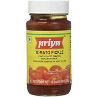 Case of 24 - Priya Tomato Pickle With Garlic - 300 Gm (10.6 Oz)