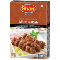 Case of 12 - Shan Bihari Kabab Masala - 50 Gm (1.76 Oz)