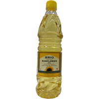 Case of 12 - Brio Sunflower Oil - 1 L (33.8 Fl Oz) [50% Off]