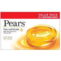 Case of 48 - Pears Soap Pure & Gentle 3 Pack - 125 Gm (4.4 Oz)