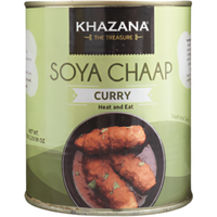 Case of 12 - Khazana Soya Chaap Heat & Eat - 850 Gm (1.87 Lb) [Fs]