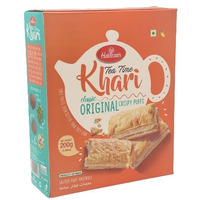 Case of 24 - Haldiram's Tea Time Khari Classic Original Crispy Puffs - 200 Gm (7.06 Oz)
