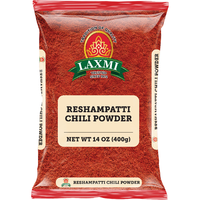 Case of 20 - Laxmi Reshampatti Chili Powder - 14 Oz (400 Gm)