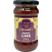 Case of 12 - Deep Sweet Lime Pickle - 340 Gm (12 Oz)
