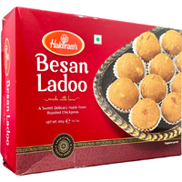 Case of 20 - Haldiram's Besan Ladoo - 400 Gm (14.1 Oz)