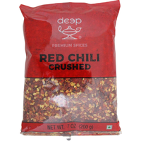 Case of 20 - Deep Red Chilli Crushed - 200 Gm (7 Oz)