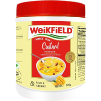 Case of 24 - Weikfield Custard Powder Mango - 300 Gm (10.5 Oz)