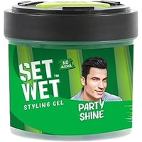 Case of 24 - Set Wet Styling Gel Party Shine - 250 Gm (8.7 Oz)