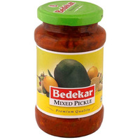 Case of 12 - Bedekar Gujarati Mixed Pickle - 400 Gm (14 Oz)