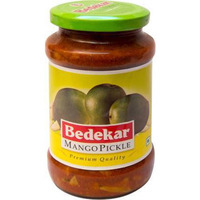 Case of 12 - Bedekar Punjabi Mango Pickle - 400 Gm (14 Oz)