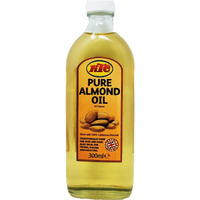 Case of 12 - Ktc Pure Almond Oil - 300 Ml (10.14 Fl Oz)