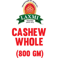 Case of 12 - Laxmi Cashew Whole - 800 Gm (1.76 Lb)