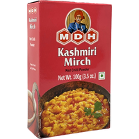 Case of 10 - Mdh Kashmiri Mirch - 100 Gm (3.5 Oz)
