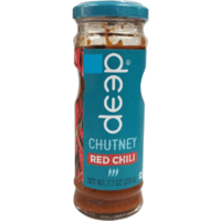 Case of 12 - Deep Red Chili Chutney - 220 Gm (7.7 Oz)