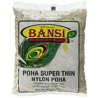 Case of 20 - Bansi Super Thin Nylon Poha - 2 Lb (907 Gm)