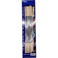 Case of 1 - Super Shyne Barbeque Skewers - 12 Ct