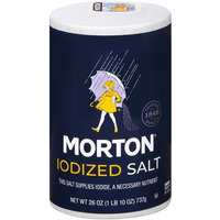 Case of 12 - Morton Iodized Salt - 26 Oz (737 Gm) [50% Off]