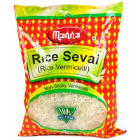 Case of 20 - Manna Rice Sevai - 500 Gm (1.1 Lb) [50% Off]