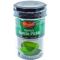 Case of 6 - Shan Karela Mango Mix Pickle - 1 Kg (2.2 Lb)