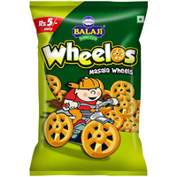 Case of 72 - Balaji Wheelos Masala Flavour - 45 Gm (1.58 Oz)
