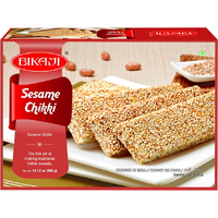 Case of 20 - Bikaji Sesame Chikki - 400 Gm (14 Oz)