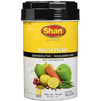 Case of 6 - Shan Mixed Vegetable Pickle - 1 Kg (2.2 Lb)