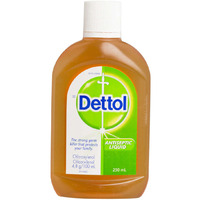 Case of 12 - Dettol Antiseptic Disinfectant Liquid - 250 Ml